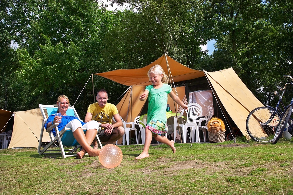 Kamperen met tent