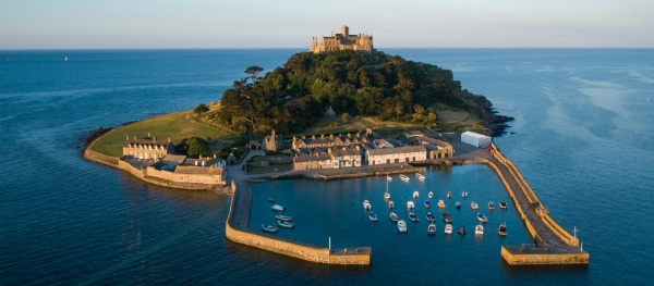 Saint Michaels Mount in Cornwall