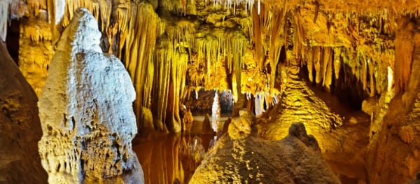 Baredine grotten in Kroatië 