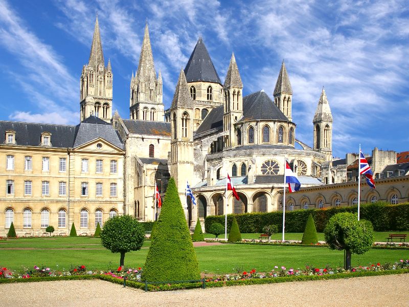 Caen has restored many historic buildings and has grown into a modern metropolis