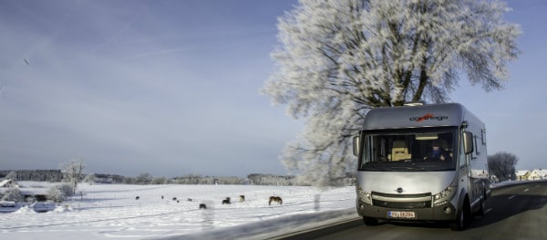 From 1 July 2020, motorhomes must have winter tyres on both the drive axle and the steering axle