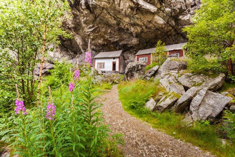 The old houses of Helleren