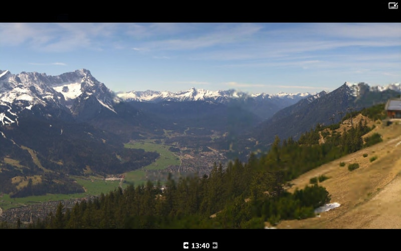 View from the Zugspitze.