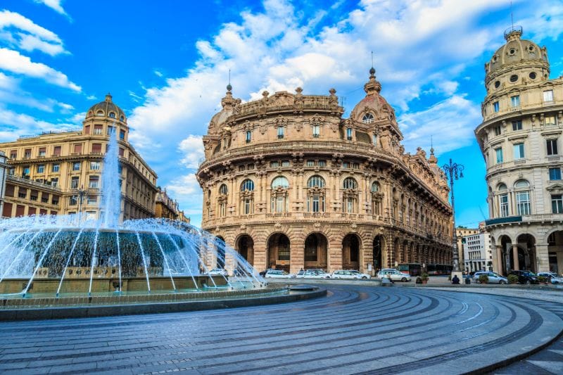 Piazza de Ferrari Genoa