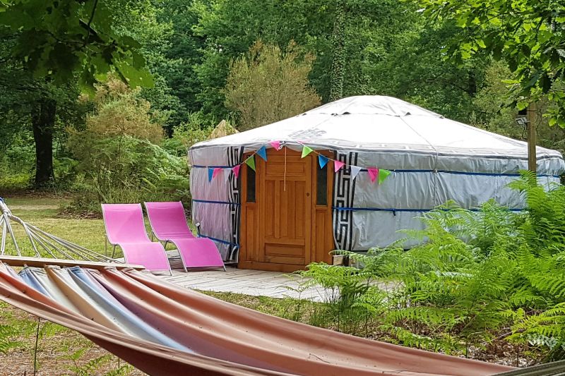 Yurt Camping Du Bois de St. Hilaire Yurt Campsite Du Bois de St. Hilaire