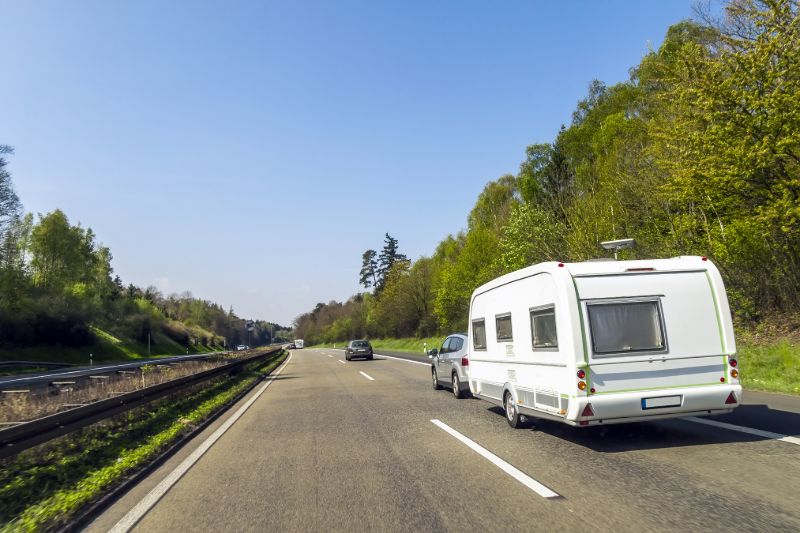 Traffic fines for caravans