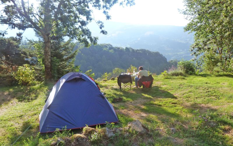 beautiful camping pitches