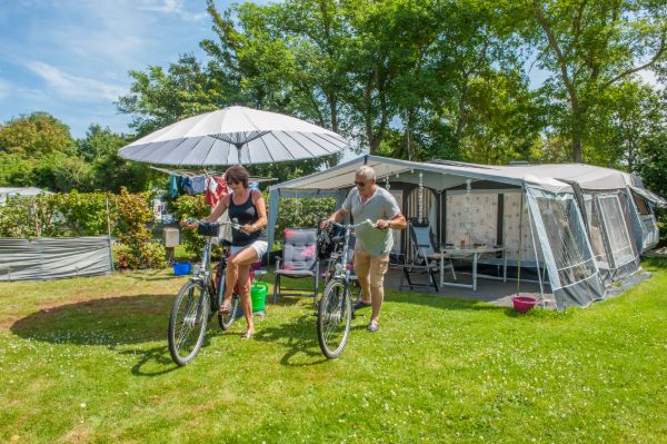 Cycling camping Zeeland