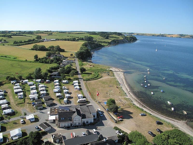 Campsite Denmark by the sea