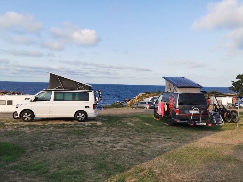 Campsite by the sea Denmark