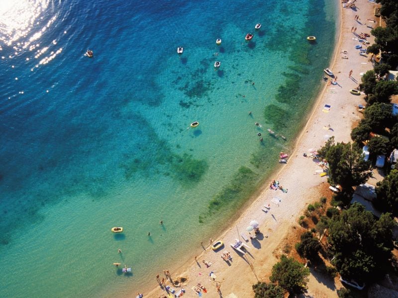 Beautiful beaches in Kroatië