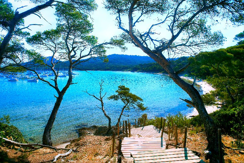 Plage Notre Dame Île de Porquerolles