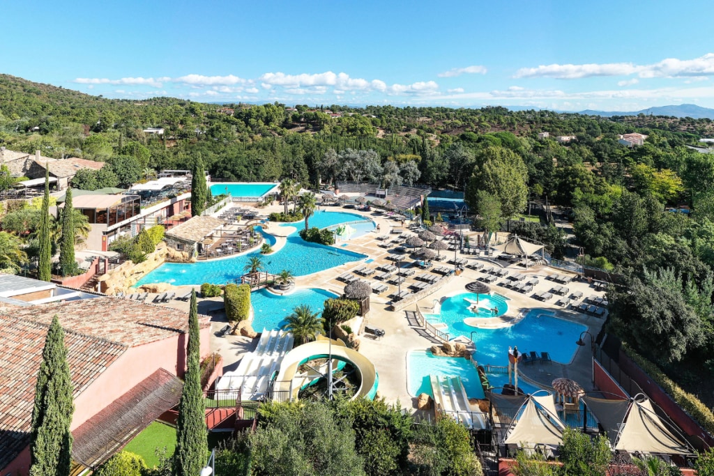 water paradise Camping Domaine de la Bergerie most beautiful campsite swimming pool France