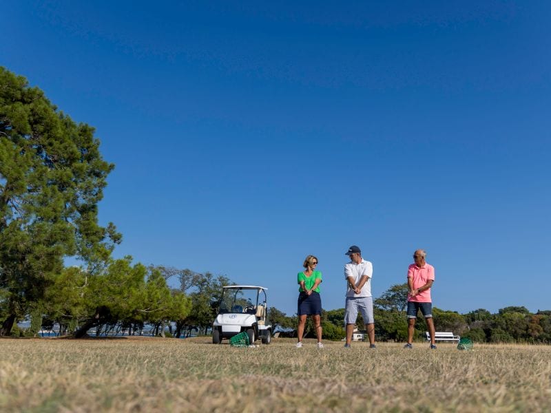 Golfen op de Brijuni-eilanden