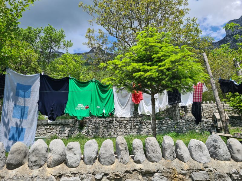 Washing line